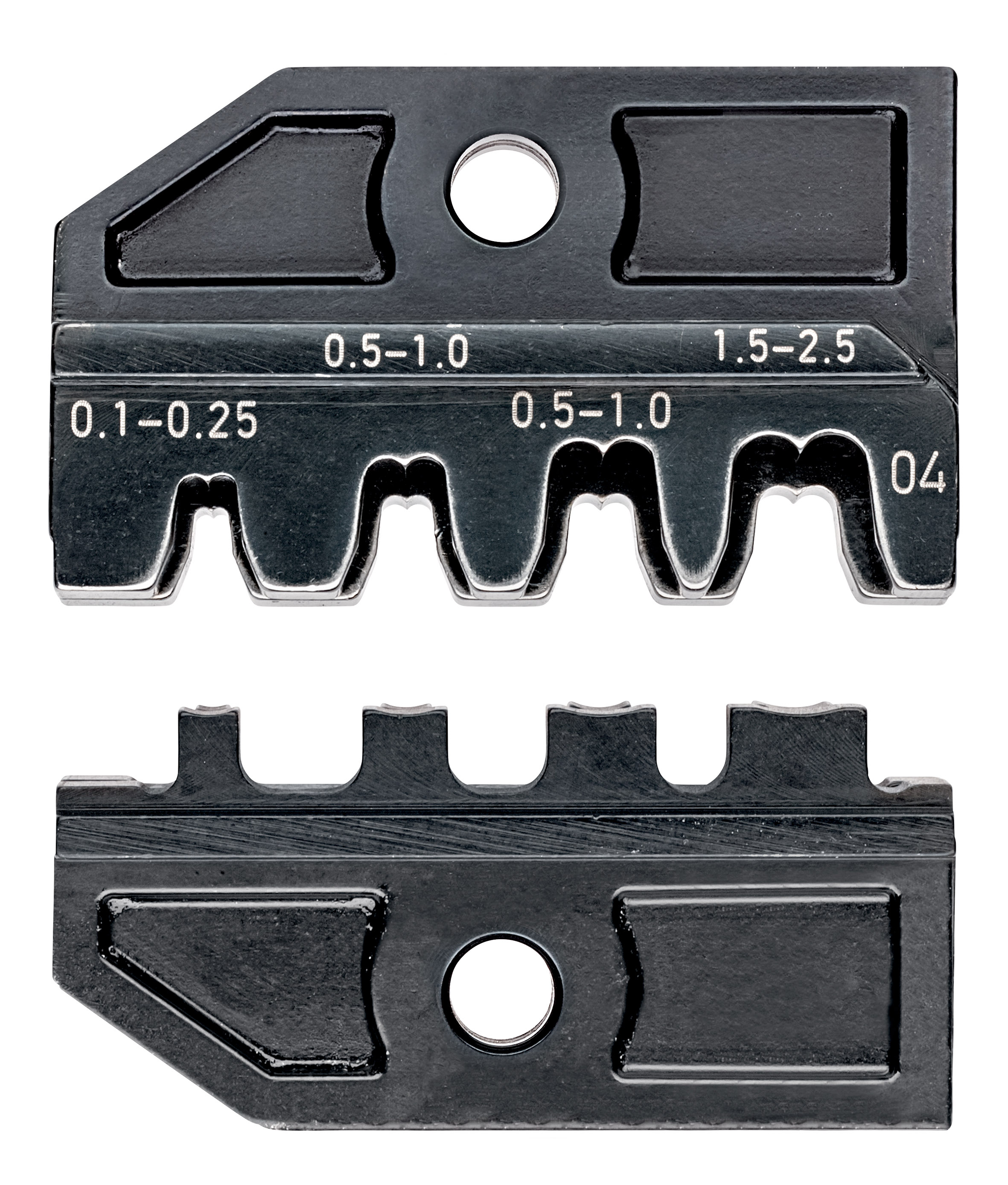 Matrices pour 97 43 200 Sertissage cosses non isolées à fût ouvert 0,1 à 2,5mm² KNIPEX - 974904