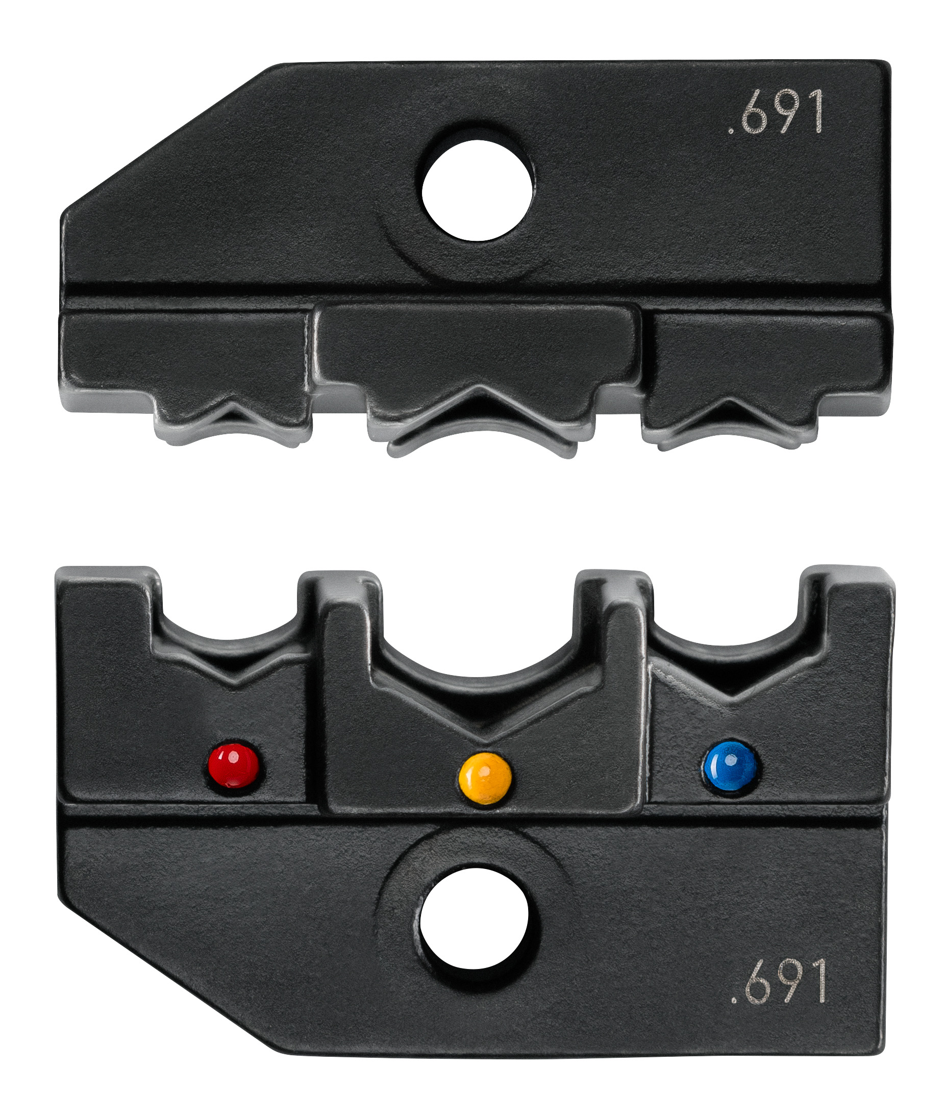Matrice de sertissage pour cosses PIDG pré-isolées 0,5 à 6mm² KNIPEX - 974906PI
