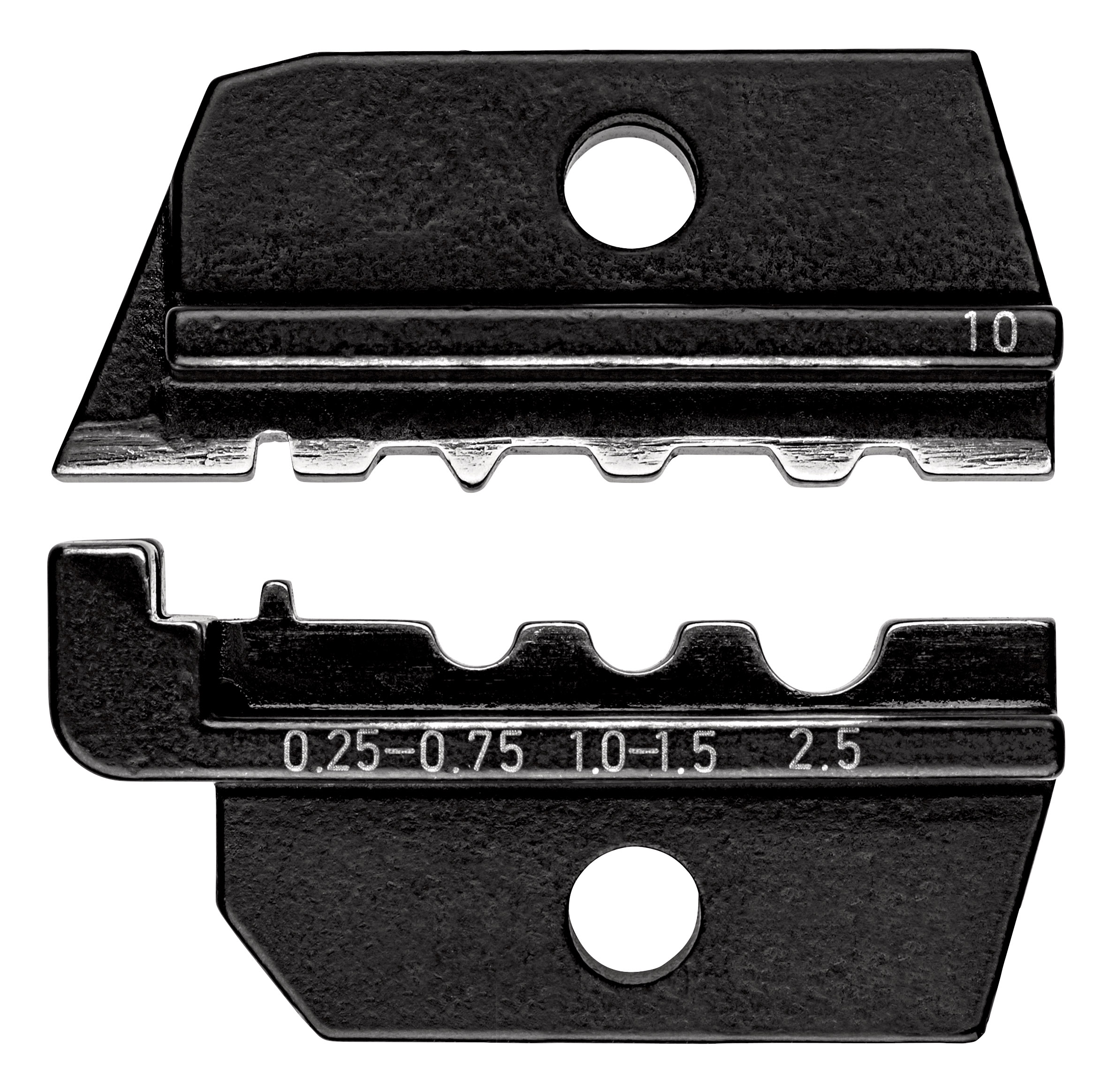 Matrices pour 97 43 200 - Sertissage pour cosses tubulaires 0,5 à 2,5mm² KNIPEX - 974910