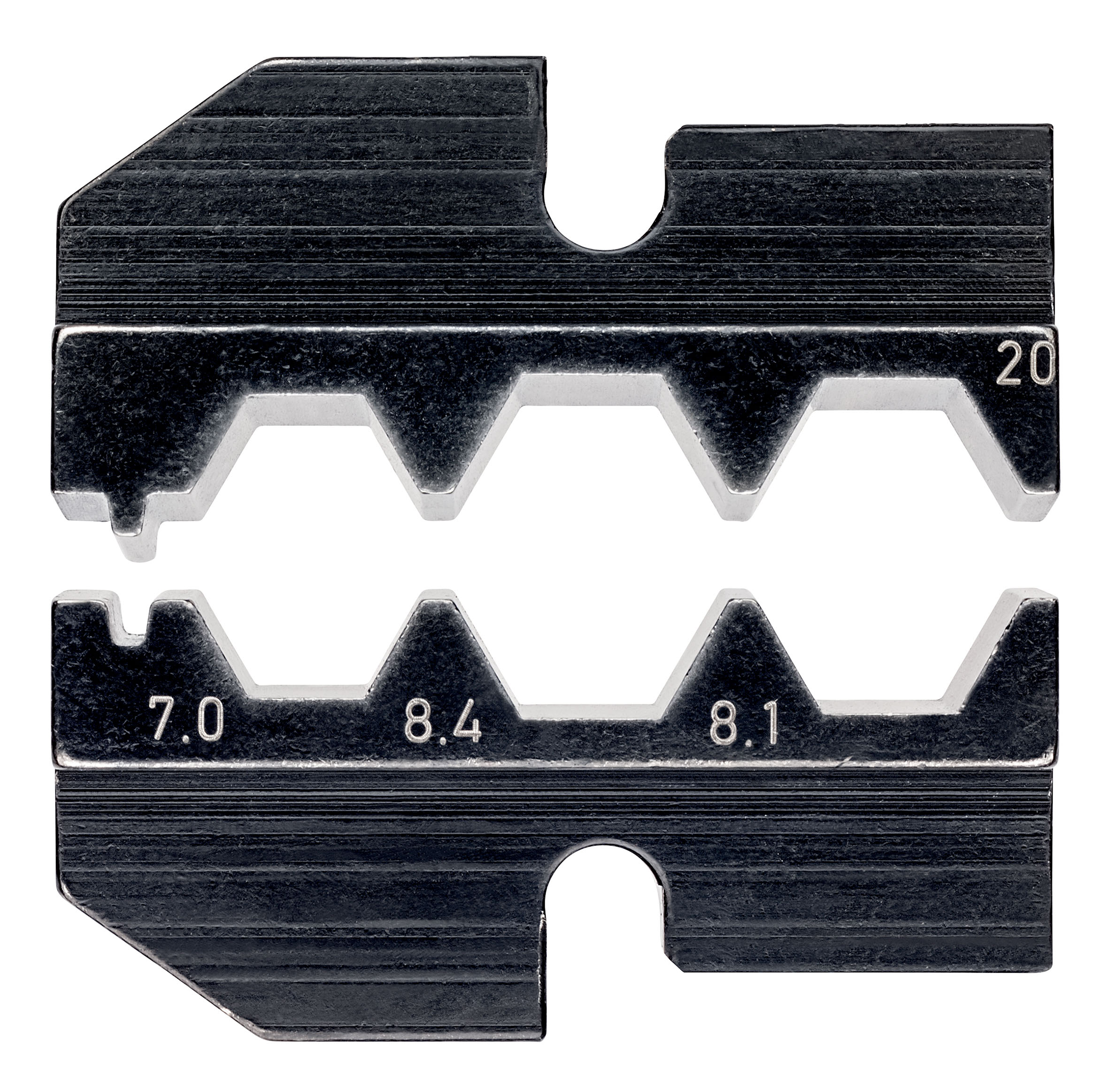 Matrices pour 97 43 200 - Sertissage connecteurs en F pour connexion TV / Sat. KNIPEX - 974920