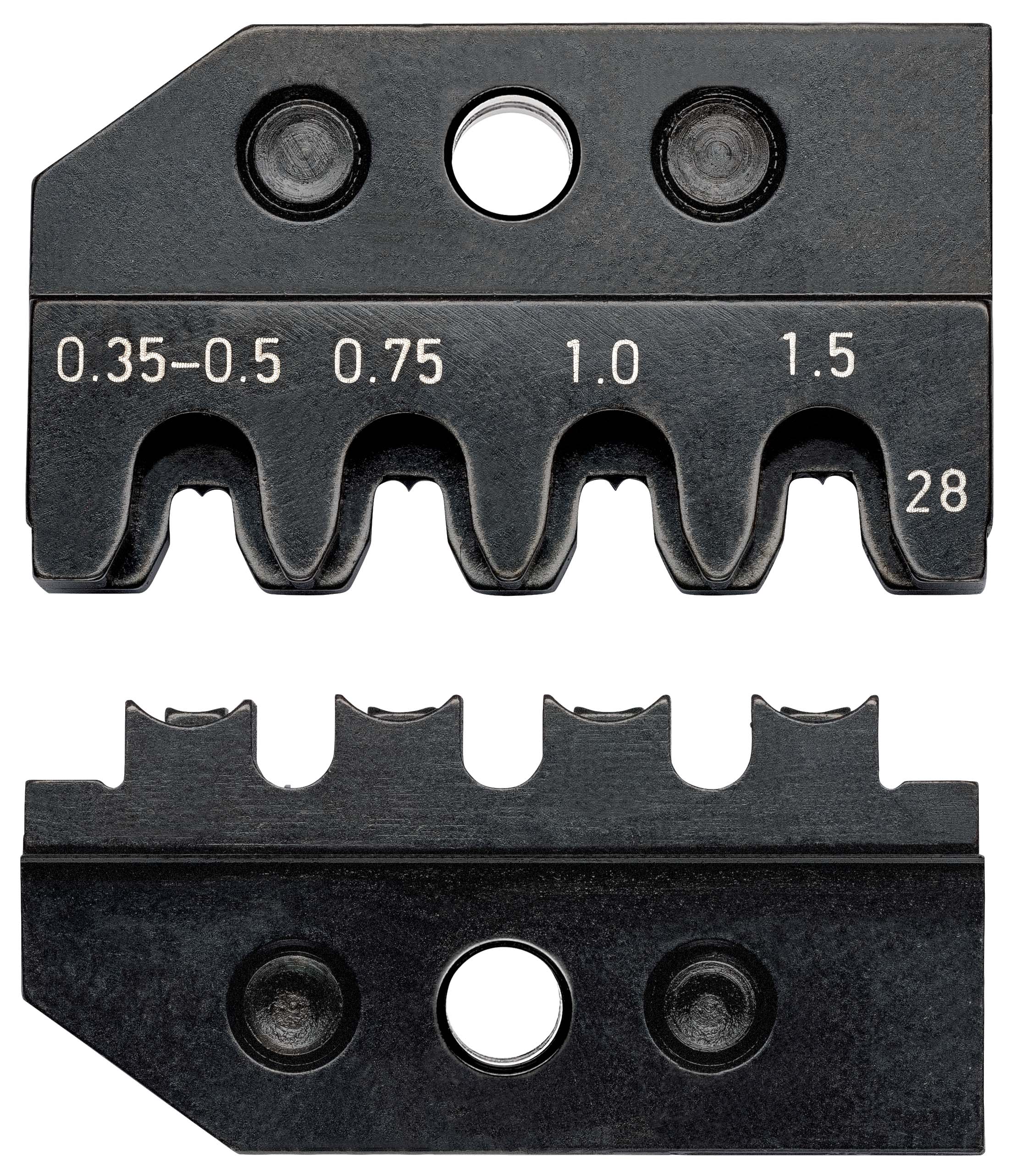 Matrices pour 97 43 200 - Sertissage cosses AMP Superseal 1.5 Tyco Electronics KNIPEX - 974928