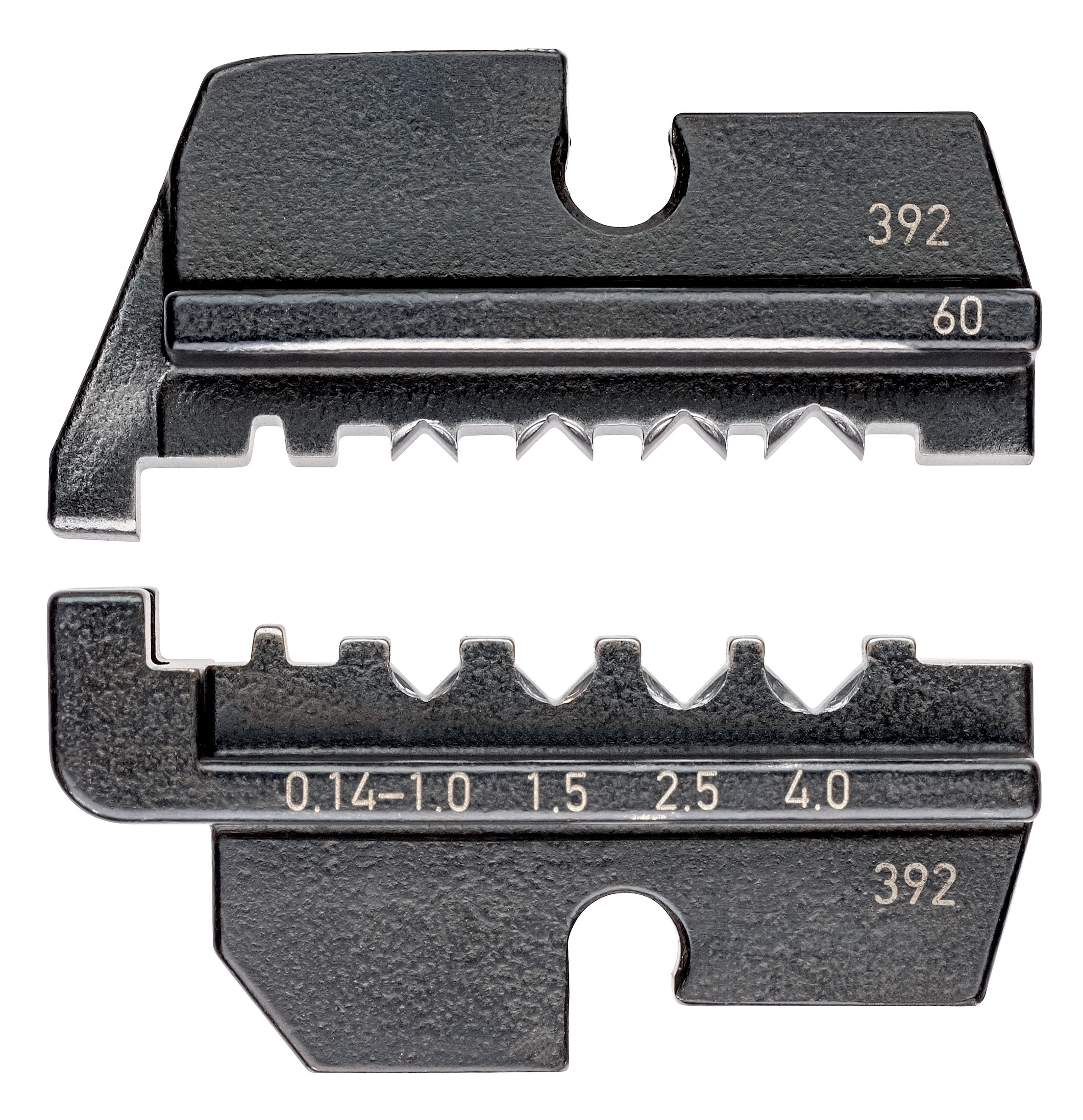 Matrices pour 97 43 200 - Sertissage contacts tournés (HTS +Harting) 0,14 à 4mm² KNIPEX - 974960