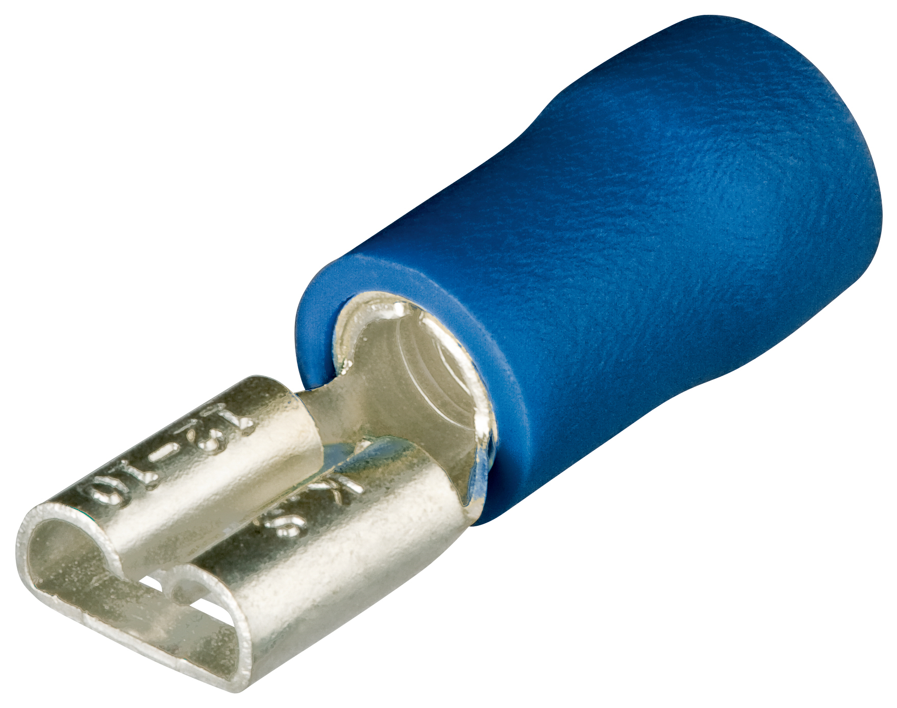 Cosses clips femelles isolées bleu 4,8 x 0,5mm / 1,5 - 2,5mm² - 100 pièces KNIPEX - 9799011