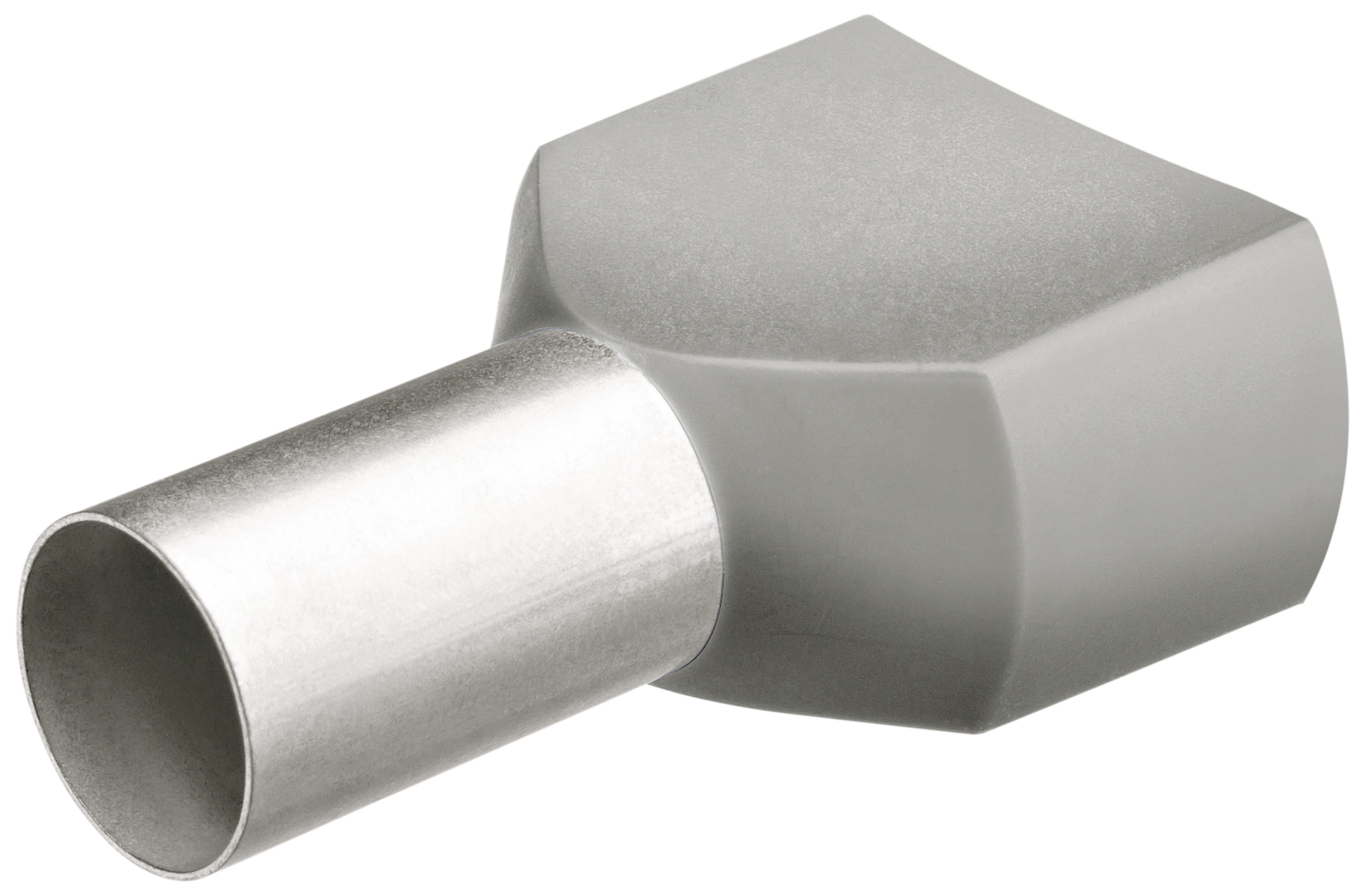 Embouts de câbles jumelés isolés gris 2 x 0,75mm² - AWG 2x18 - 200 pièces KNIPEX - 9799371