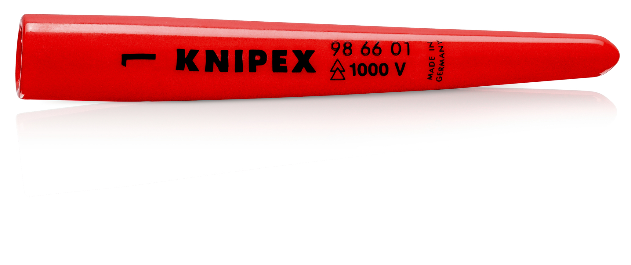 Embout de sécurité conique autobloquant - 1000V, indice conducteur : 1 - KNIPEX - 98 66 01