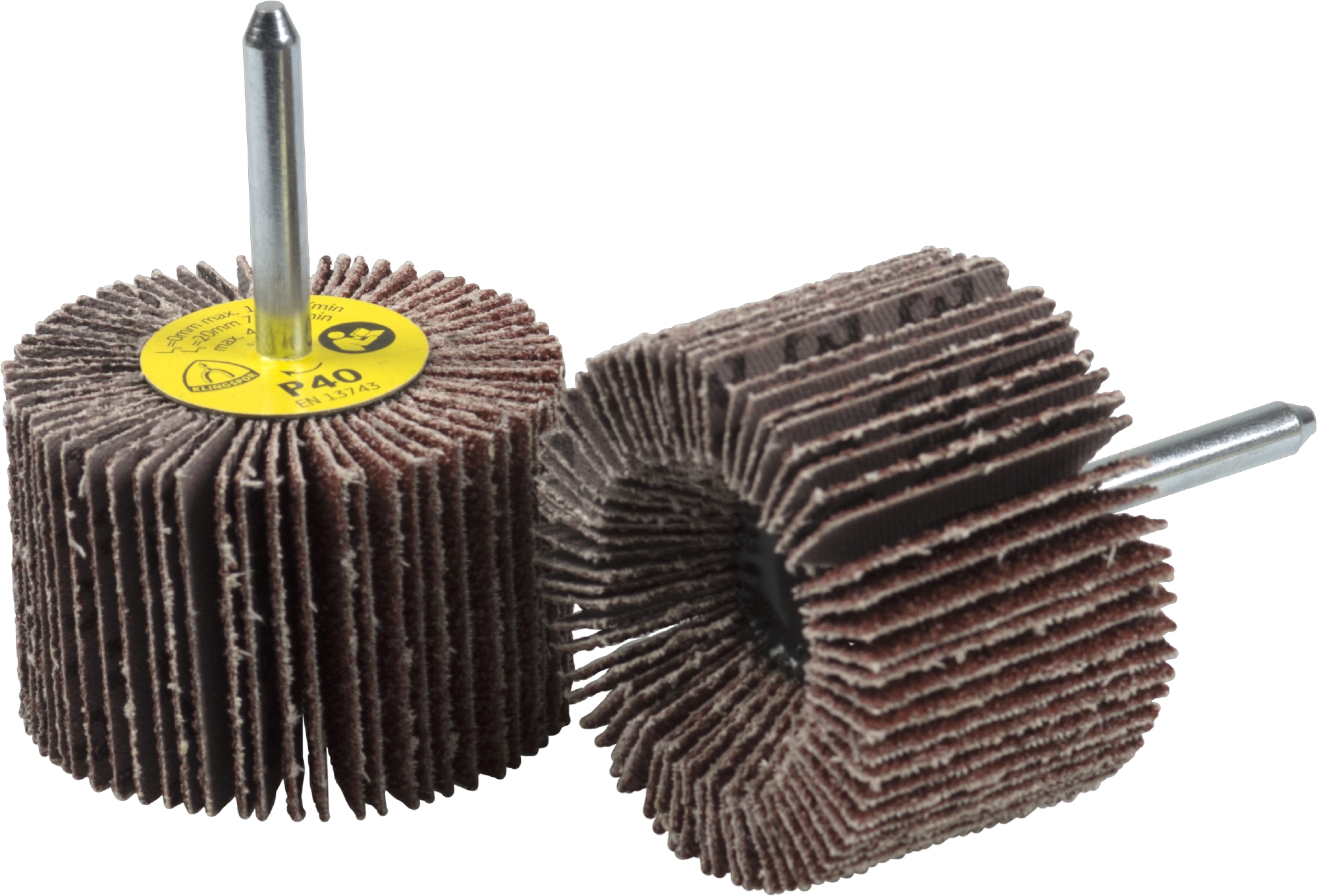 10 Roues à lamelles sur tige MS KMT614 CS310X 60 S 60X40X6 KLINGSPOR - 13195