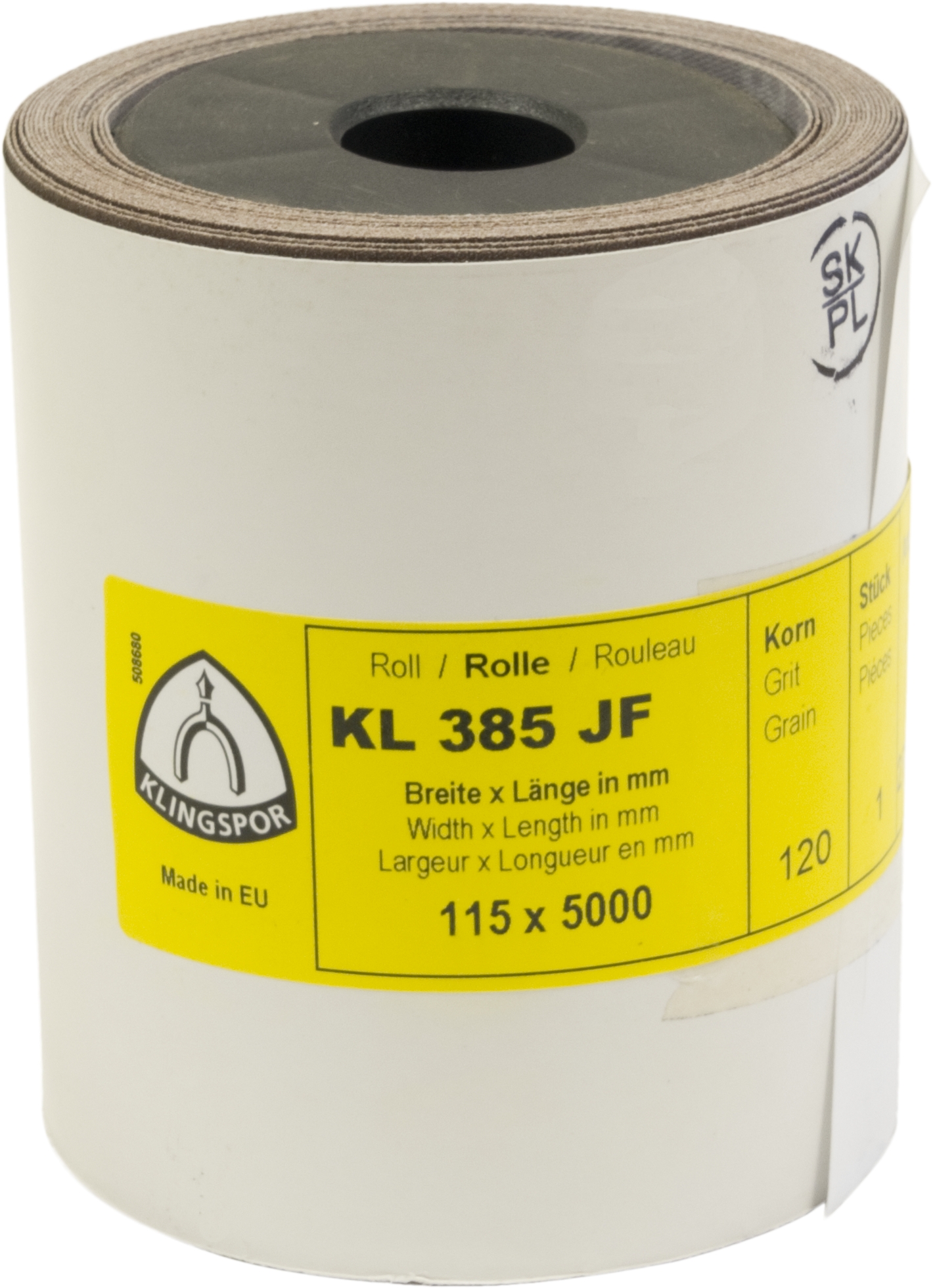 Rouleau abrasif RO KL385JF 320 S 115X5000 MINI KLINGSPOR - 278792