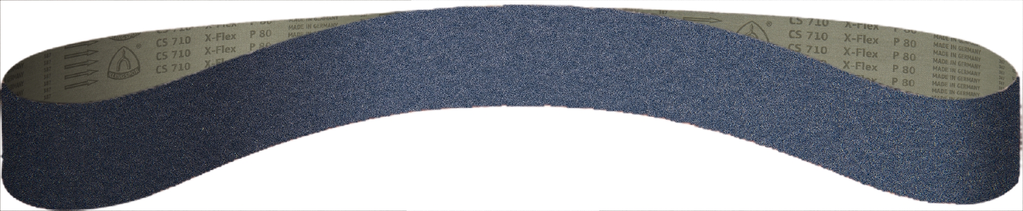 25 Bandes courtes et longues BS CS710XF 80 S F4G 13X455 KLINGSPOR - 342298