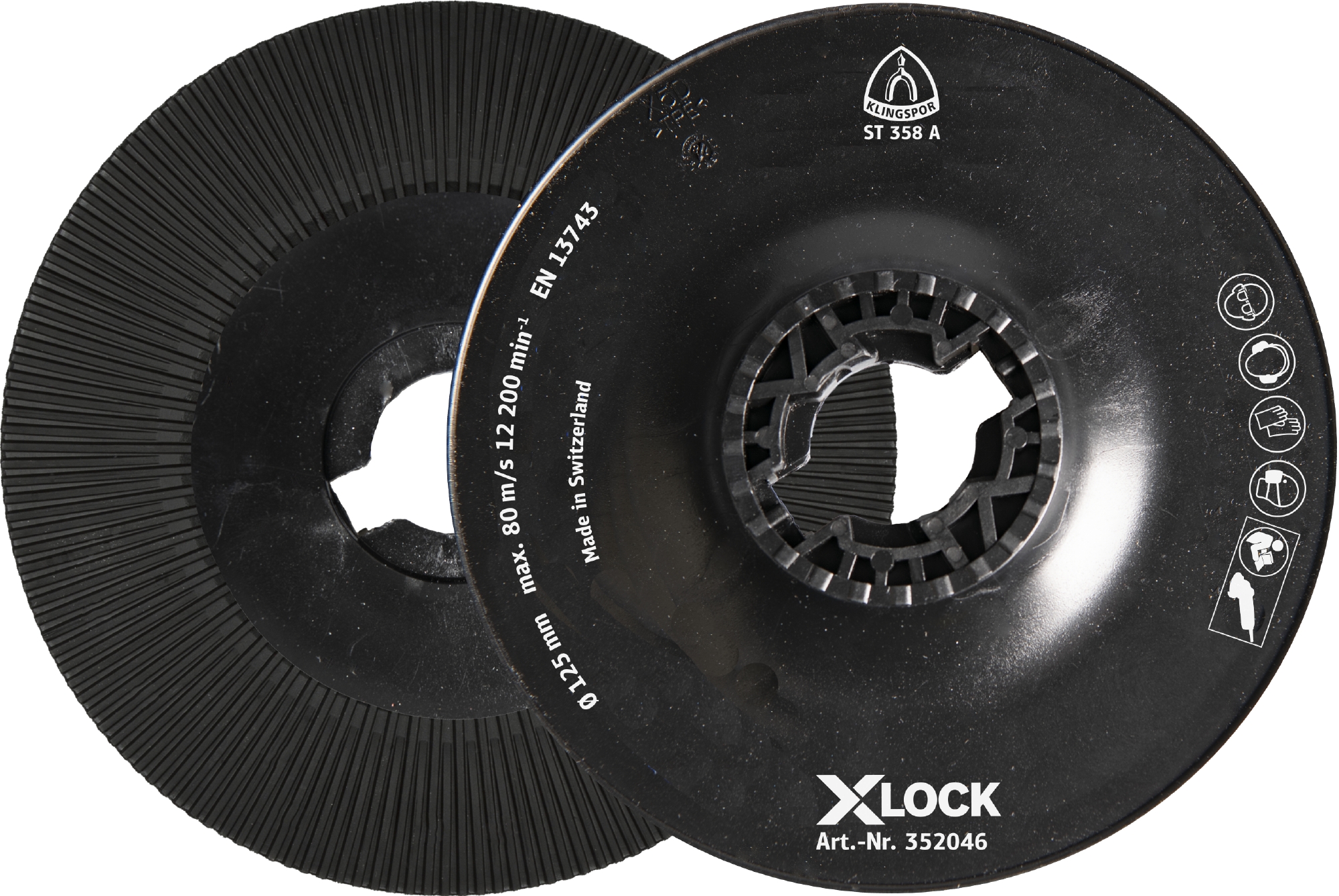 Backing pads SO ST358A S 115 X-LOCK KLINGSPOR - 352047