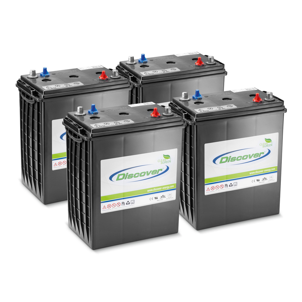 Lot de batteries AGM 4x 6V/285Ah KÄRCHER - 2.815-095.0