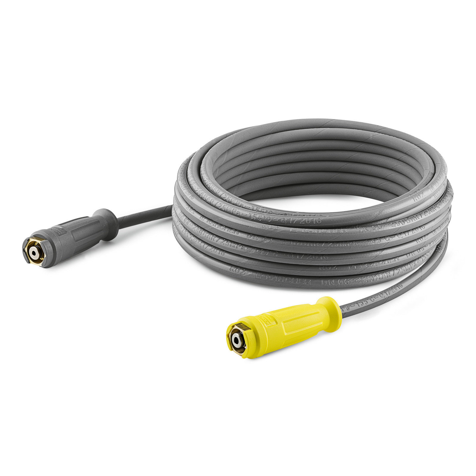 Flexible HP 15 m DN 6, raccord AVS pour secteur alimentaire gris. KARCHER - 61100630