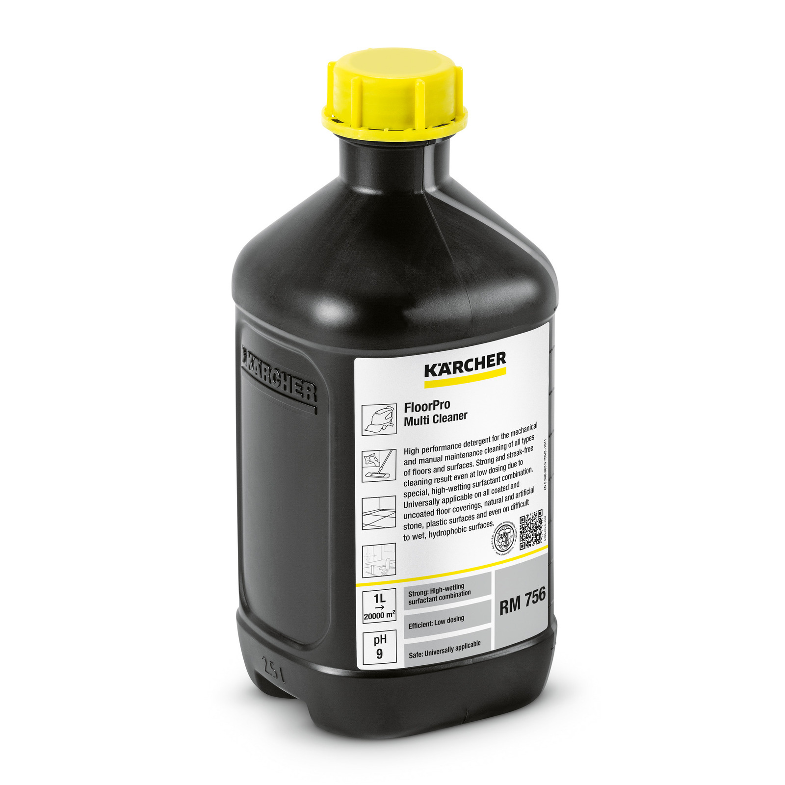 Détergent multisurface FloorPro RM 756, 2.5 litres. KARCHER - 62959150