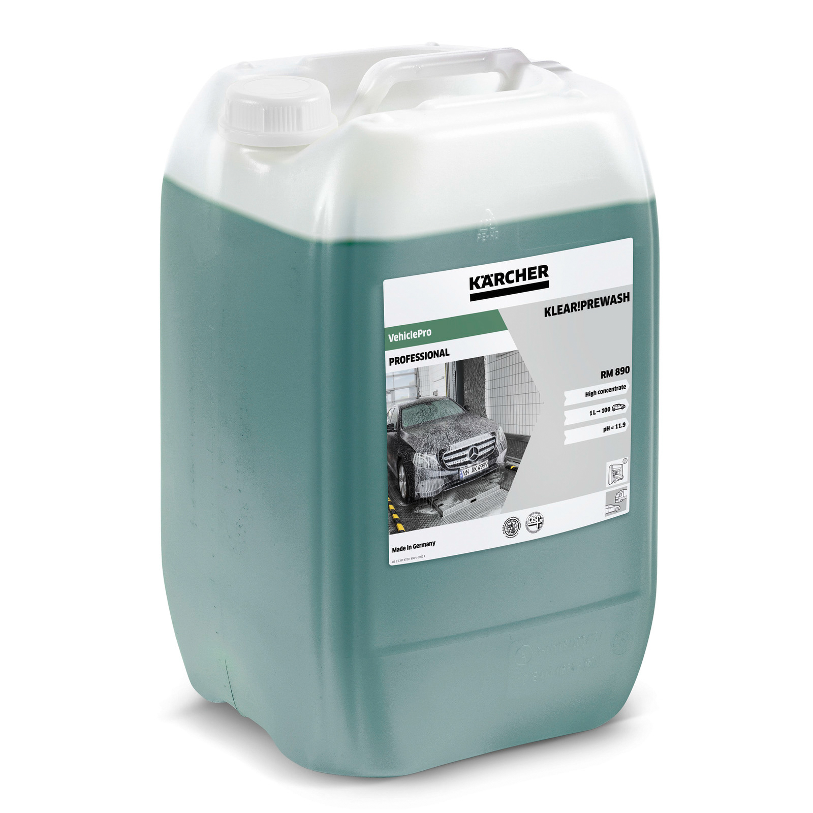 RM 890** 20l Klear!Prewash KÄRCHER - 6.296-004.0