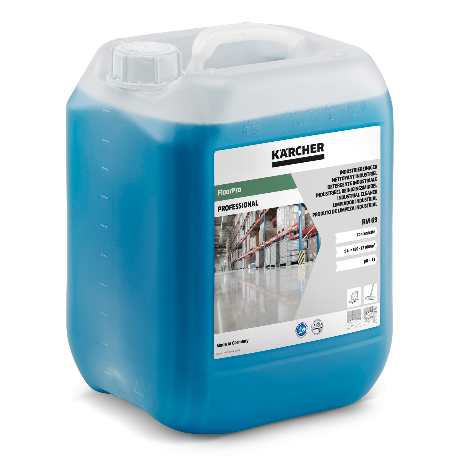 RM 69** 10l nettoyeur industriel KÄRCHER - 6.296-049.0