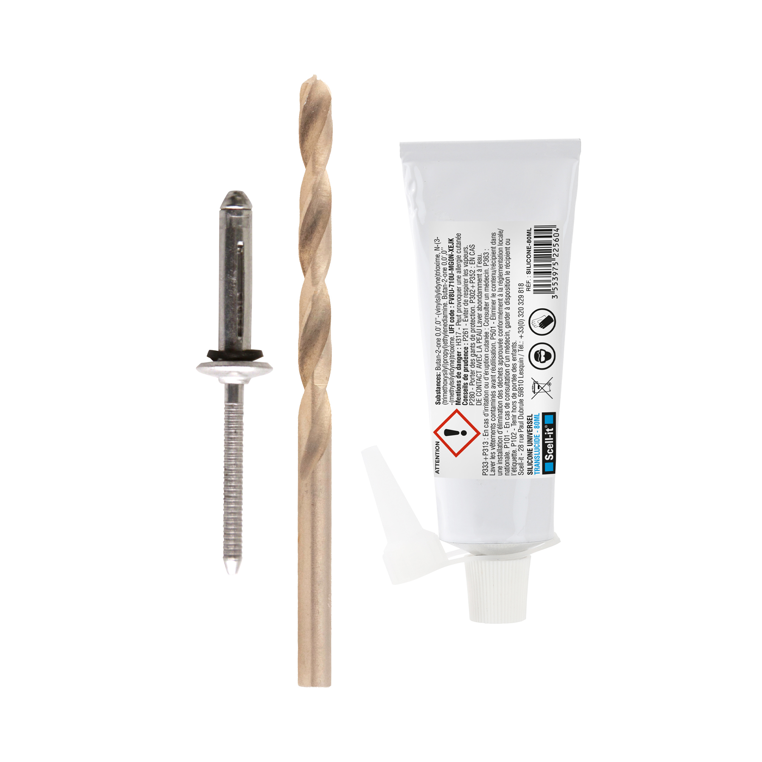 20  - Ø5,2x29mm - SCELL-IT - KIT-MF-FIBRO