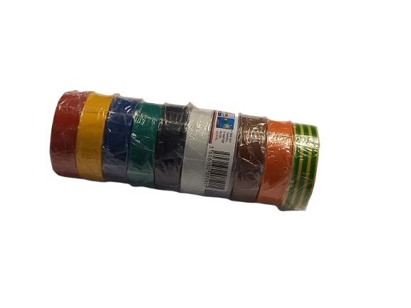 RUBAN ADHÉSIF 10 COULEURS 15MM X 10M - GS5-X0015