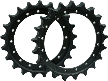 BARBOTIN 21 DENTS - KM1501 ADAPTABLE KOMATSU
