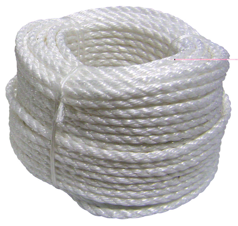 Cordage polypropylène d.6 mm 3 torons rupture 590 kg couronne 100 m LEVAC - 3010D100