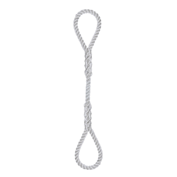 ÉLINGUE CORDE D.30 MM CMU 920 KG 2 GRANDES BOUCLES LONG 1 M LEVAC - 4404O