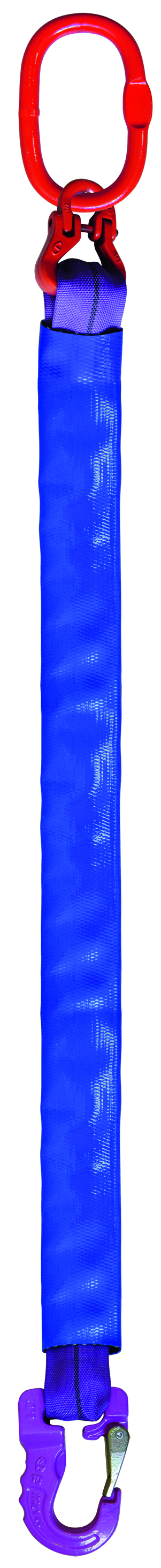 Élingue ronde 1 brin cmu 3 t anneau + crochet long. 2,5 m LEVAC - 4431C25
