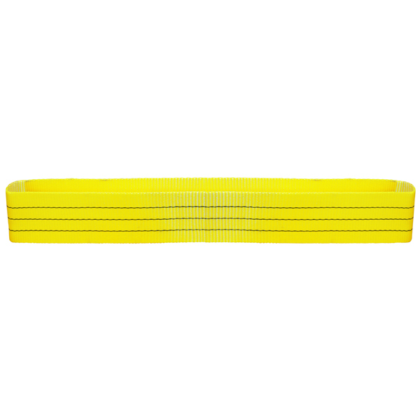 ÉLINGUE SANGLE SANSFIN 90 MM CMU 3 T LONG. UTILE 5 M JAUNE LEVAC - 4815C500