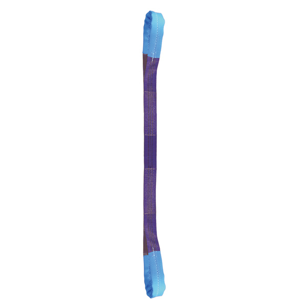 ÉLINGUE SANGLE DOUBLE 30 MM CMU 1 T VIOLETTE BOUCLES SIMPLES LG. 10 M LEVAC - 4821A100