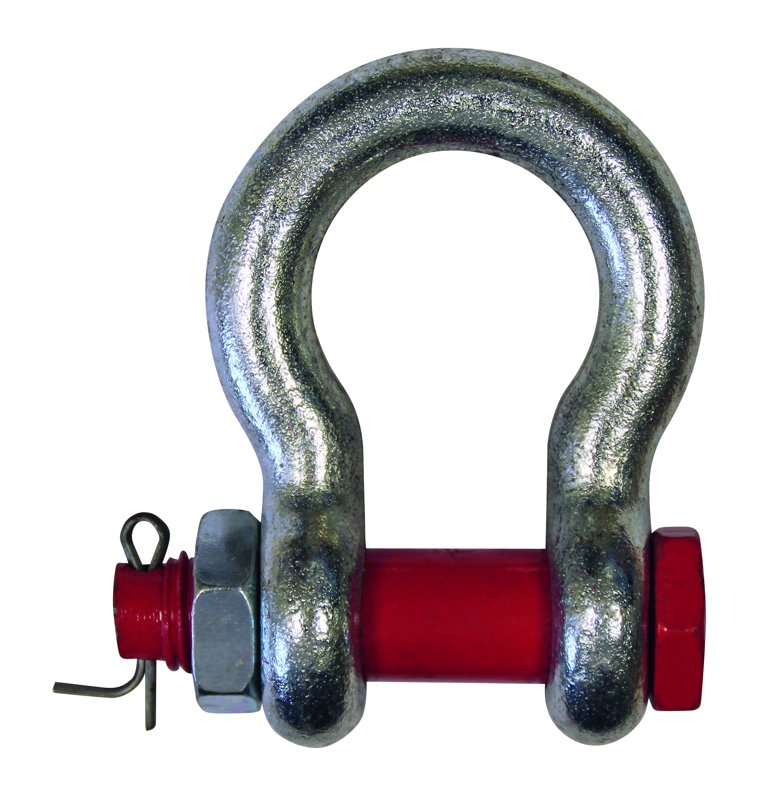 Manille lyre h.r. cmu 4750 kg axe boulonné galva LEVAC - 5211G