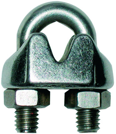 Serre-câble a étrier inox d.12 mm LEVAC - 5285F