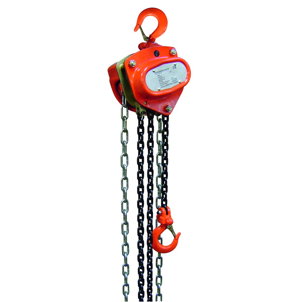 Palan manuel a chaîne cmu 5 t 6m chaînes anti-corrosion levée 6 m LEVAC - 6044G06