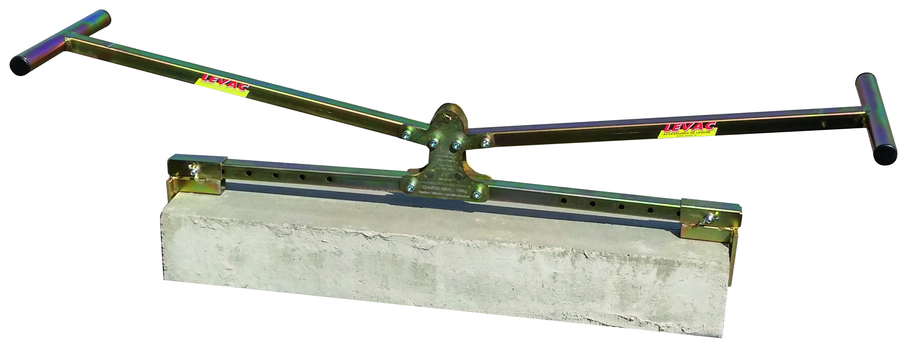 Pince a bordure réglable de 0,50 a 1m cmu 150 kg LEVAC - 6119C