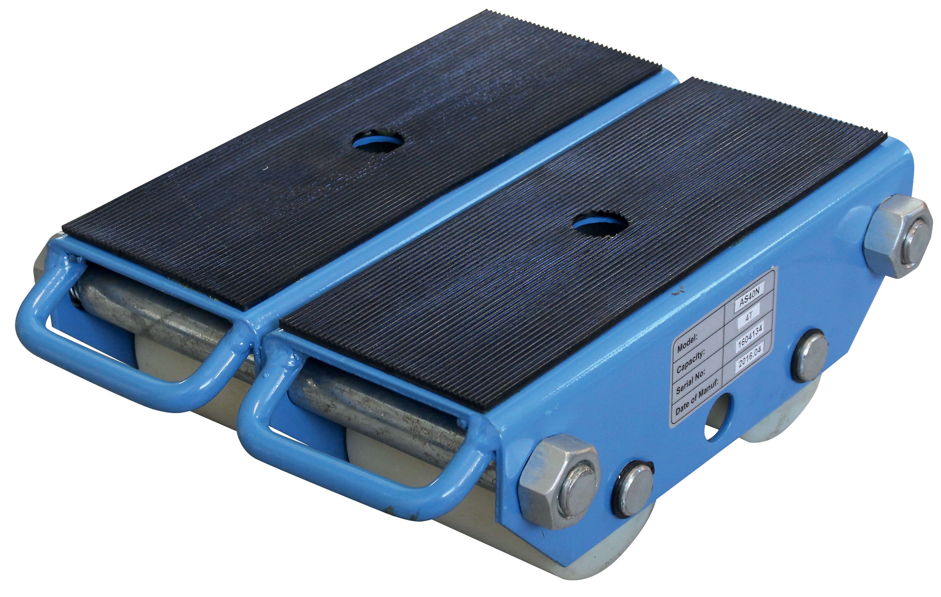 Patin rouleur cmu 4000 kg 4 roues nylon LEVAC - 6135AS40