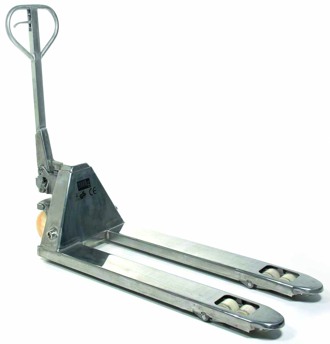 Transpalette manuel inox cmu 2000 kg fourches 1130x520 mm LEVAC - 6140S