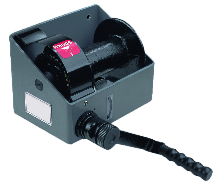 Treuil d'applique a vis 250 kg capacité maxi 20 m sans câble LEVAC - 6411C