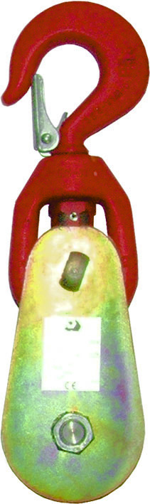 Poulie a câble ouvrante cmu 8 t réa bag.bronze d.200 mm câble 20-22 mm LEVAC - 7092HBR