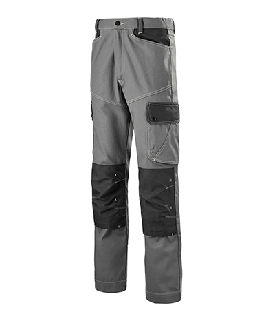 PANTALON CRAFT WORKER GRIS CONVOY / NOIR ARTISAN BTP CEPOVETT - 20-9062-9883-325