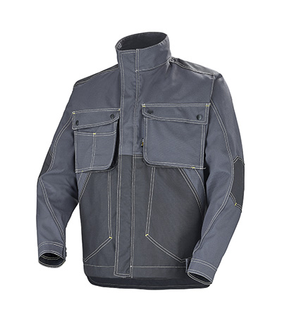 BLOUSON CRAFT WORKER GRIS CHARCOAL / NOIR ARTISAN BTP CEPOVETT - 20-9250-9883-657