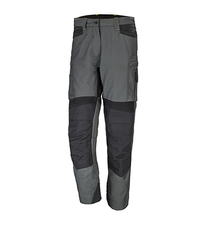 PANTALON FEMME PRISMIK ® XP GRIS CHARCOAL / NOIR ARTISAN BTP CEPOVETT - 20-9E01-8601-657