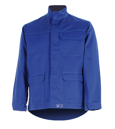 BLOUSON FLAME RETARDANT BLEU BUGATTI CHALEUR ET FLAMMES CEPOVETT - 22-9284-9058-2