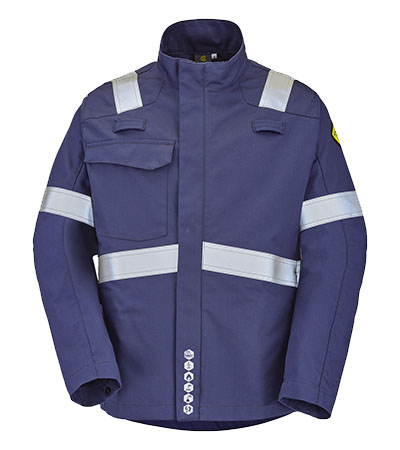 BLOUSON ATEX REFLECT 260 XP OVERO BLEU MARINE MULTIRISQUES CEPOVETT - 22-9D82-8496-1