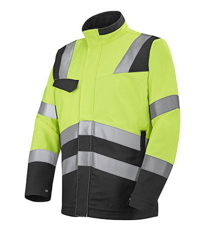 BLOUSON FLUO SAFE XP JAUNE FLUO / GRIS CONVOY HAUTE VISIBILITE CEPOVETT - 22-9D86-9570-737