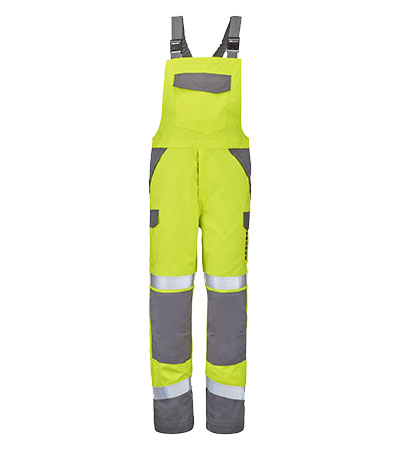 COTTE ATEX HV 320 XP ONAS JAUNE FLUO / GRIS ACIER MULTIRISQUES CEPOVETT - 22-9F72-3004-706