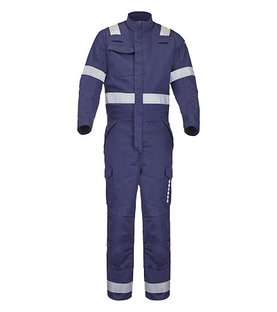COMBINAISON ATEX REFLECT 260 XP COLACHI BLEU MARINE MULTIRISQUES CEPOVETT - 22-9G82-8496-1