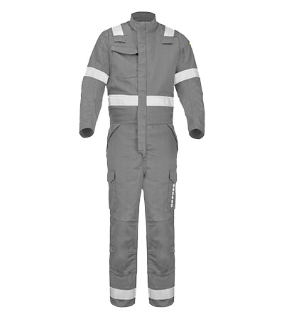 COMBINAISON ATEX REFLECT 260 XP COLACHI GRIS ACIER MULTIRISQUES CEPOVETT - 22-9G82-8496-6