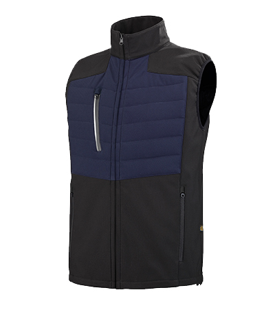 GILET MATELASSE PIRIN NAVY/NOIR INTEMPERIES CEPOVETT - 22-9M12-3041-1358