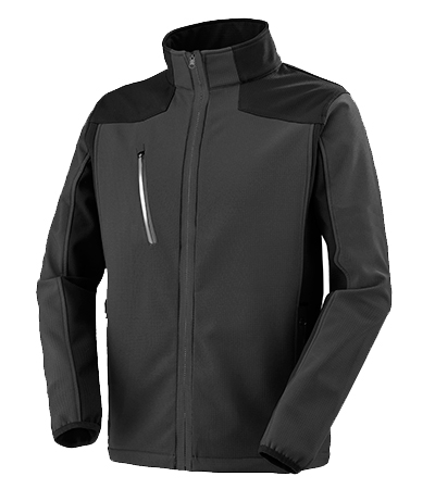 SOFTSHELL CAUCASE GRIS CHARCOAL/NOIR CEPOVETT - 22-9S12-3042-657