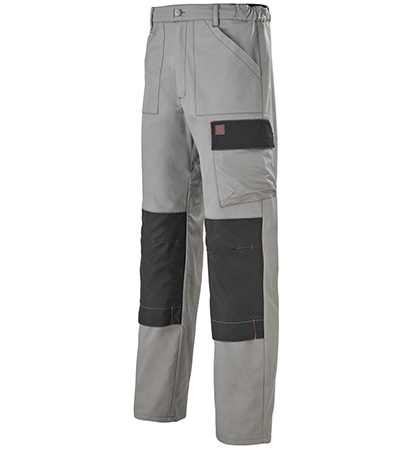 PANTALON RIGGER GRIS / NOIR ARTISAN LAFONT - LA-1ATLUP-6-2279