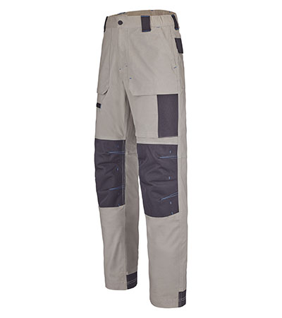PANTALON ACCESS STRETCH LICHEN / NOIR ARTISAN LAFONT - LA-1AXSTRCH-6-4083