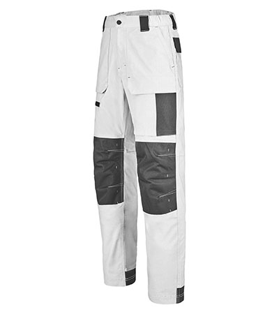 PANTALON ACCESS STRETCH BLANC / NOIR ARTISAN LAFONT - LA-1AXSTRCH-6-902