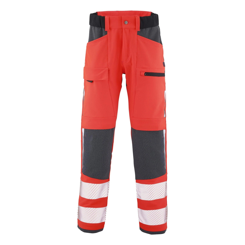 PANTALON TWIST HV ROUGE FLUO/CHARCOAL HAUTE VISIBILITE LAFONT - LA-1GRAFHV-6-2235