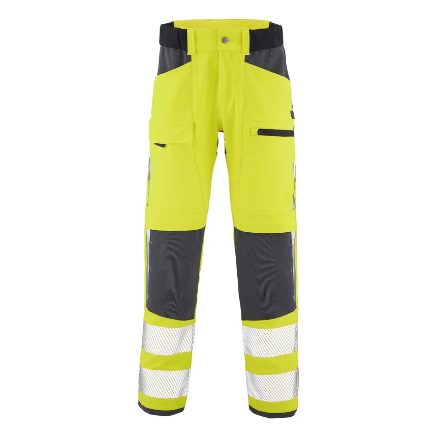 PANTALON TWIST HV JAUNE FLUO/CHARCOAL HAUTE VISIBILITE LAFONT - LA-1GRAFHV-6-2272